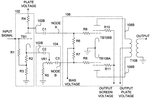 peavey variable harmonic distortion circuit