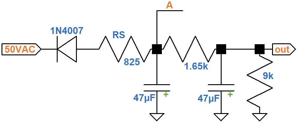 EL34 mode with potentiometer at 50-percent resistance