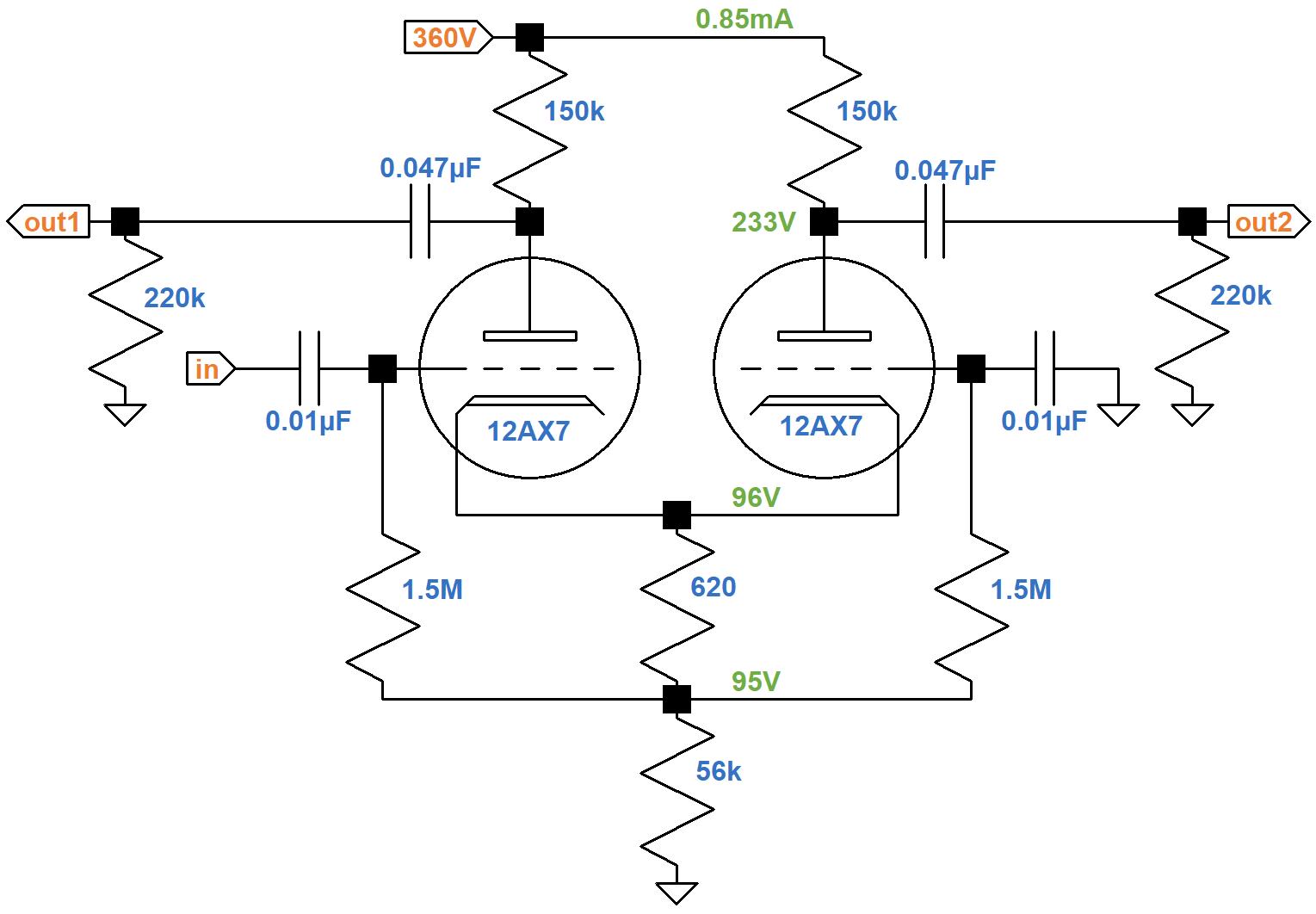 traditional LTP phase inverter