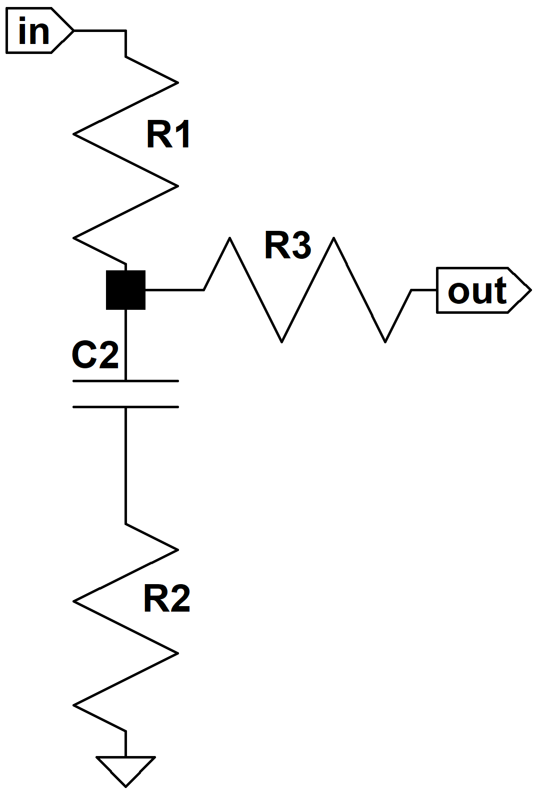 James Tone Stack with Controls at Maximum and Low Frequencies