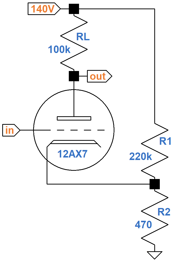 fixed bias 12AX7 preamp