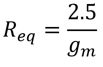 equivalent resistance for shot noise