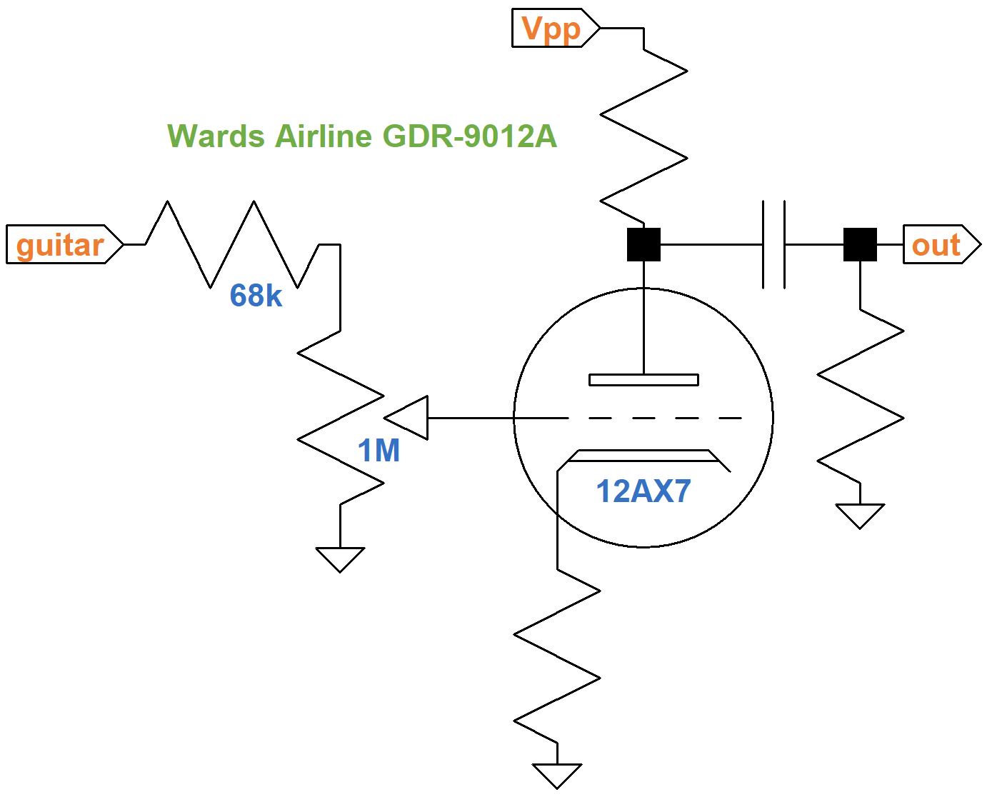 Wards Airline GDR-9012A