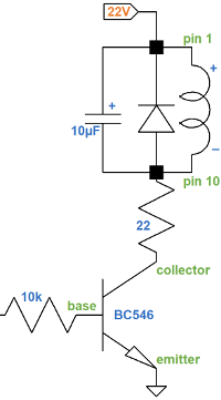 relay coil driver