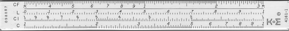 slide rule 1