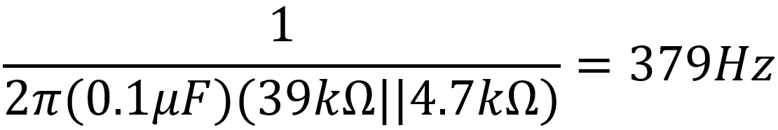 Soldano SLO break frequency for presence control