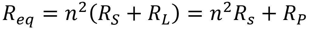 equivalent primary resistance