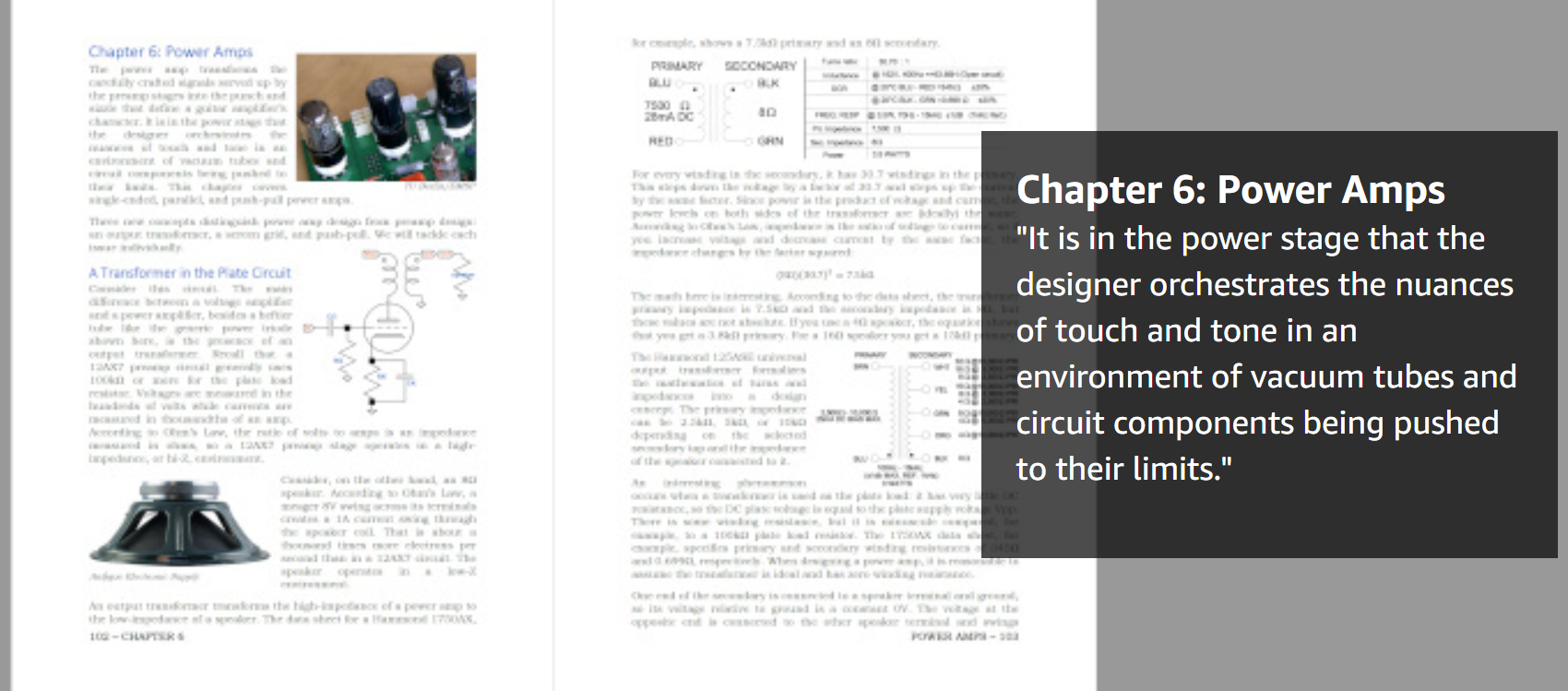 Guitar Amplifier Electronics Basic Theory book excerpt