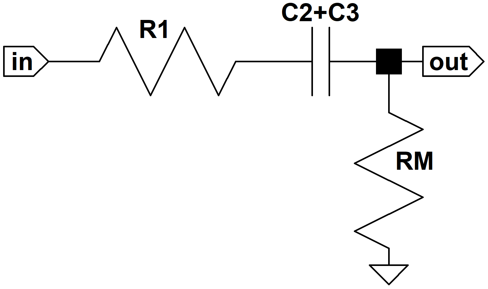 minimum bass schematic