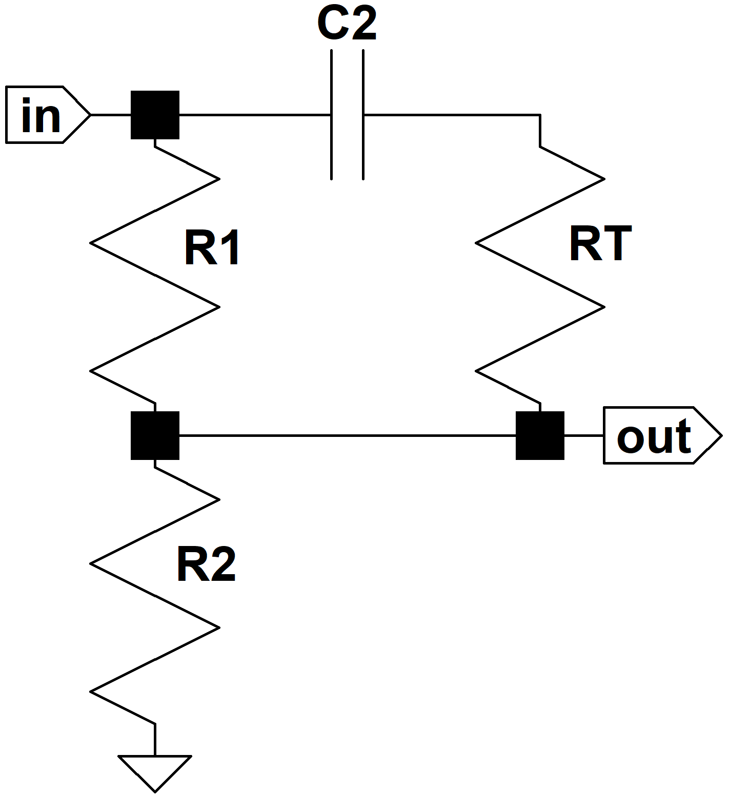 CP103 Tone Stack with Controls at Minimum