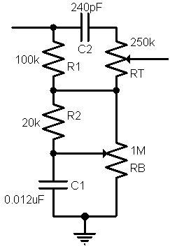 modified CP103 tone stack schematic