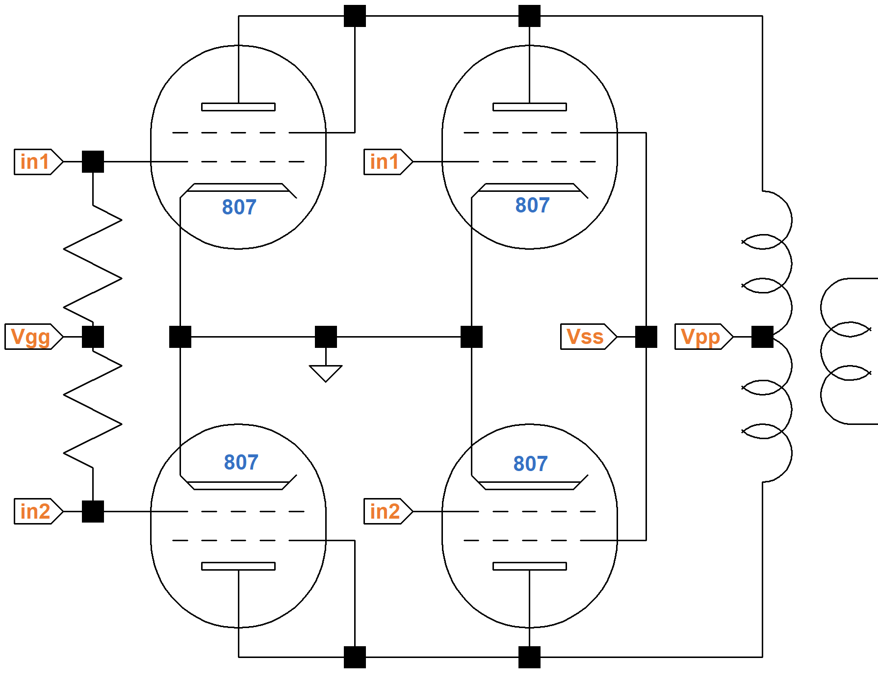 extended Class A power amp