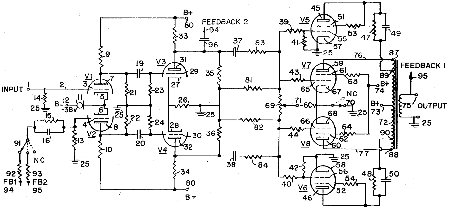 <Mesa/Boogie Simul-Class schematic