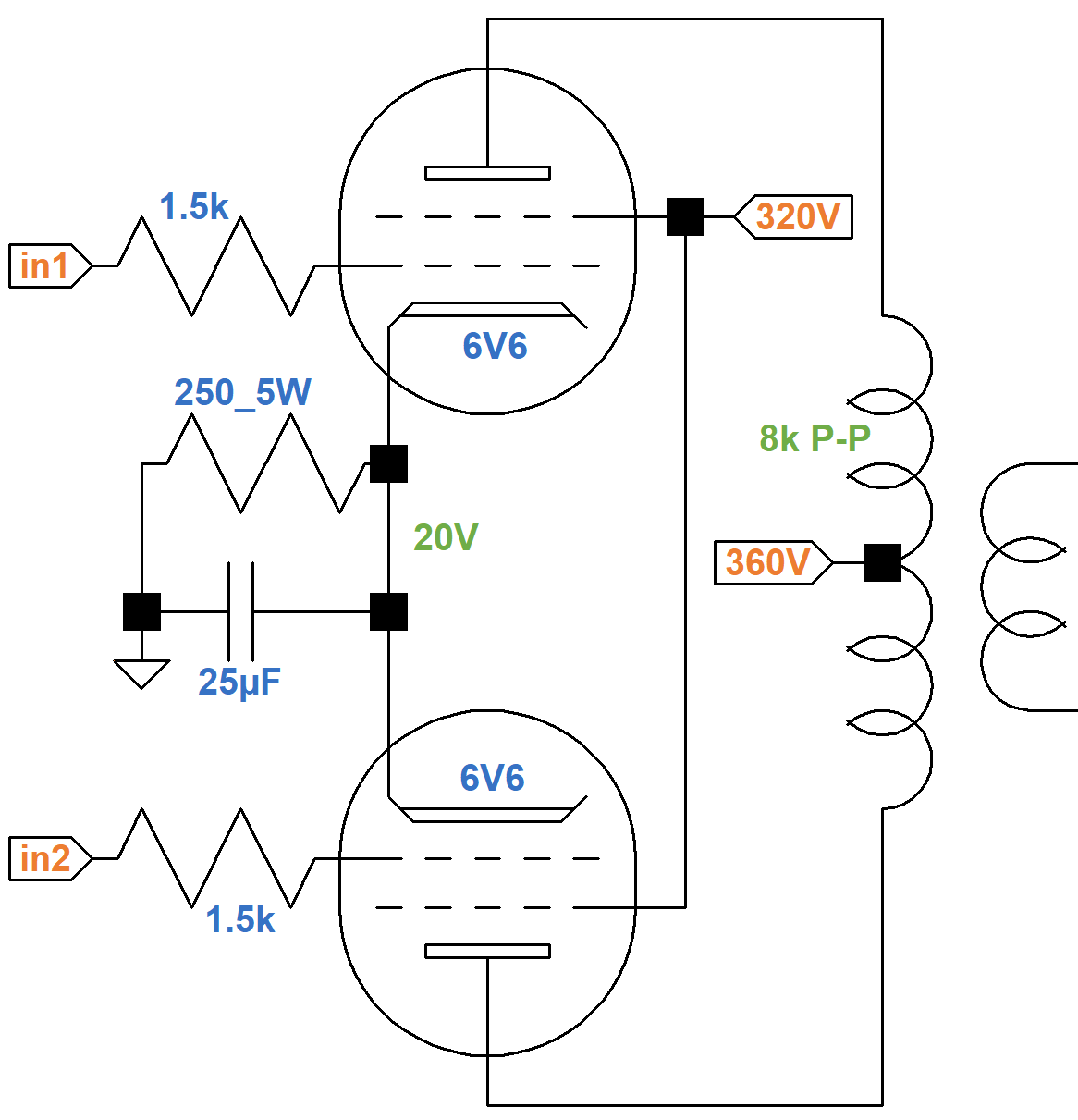 Fender Deluxe Amp Schematic