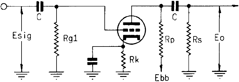 12AX7 data sheet example schematic