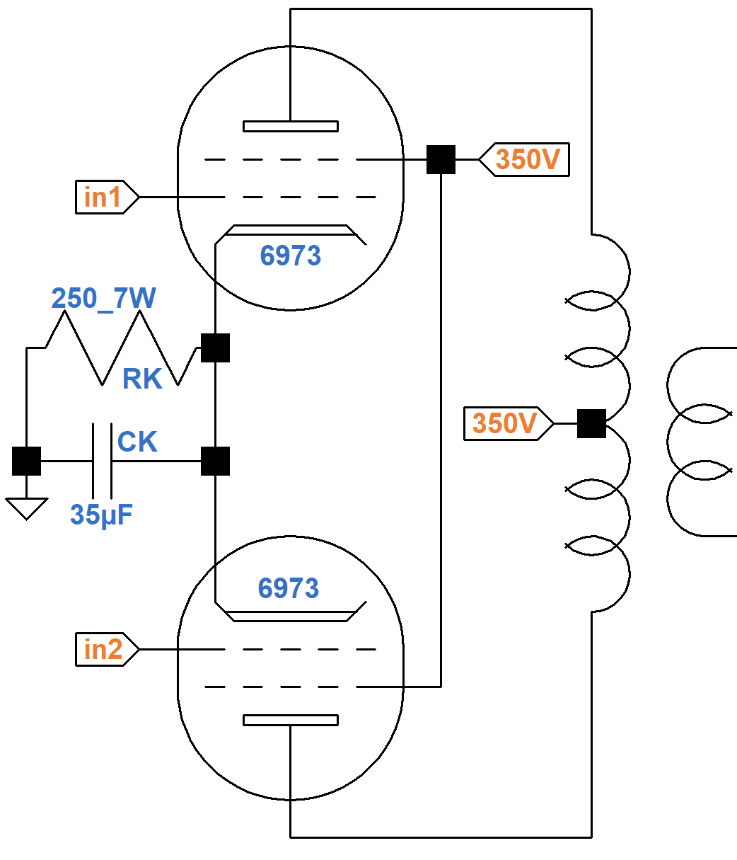 Supro power amp schematic