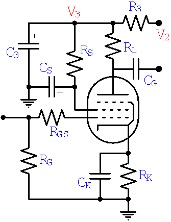 pentode preamp circuit