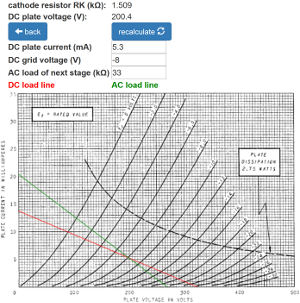 12AU7 calculator