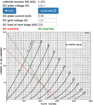 12AX7 calculator